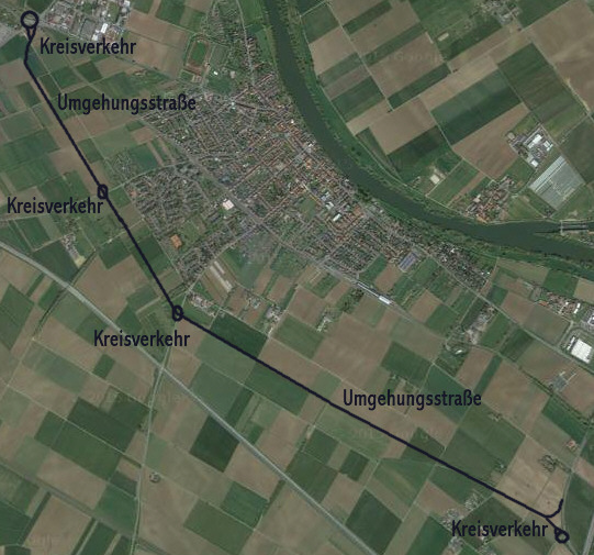 Umgehungsstraße Edingen